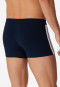 Lot de 3 boxers en coton bio, rayures bleu foncé - 95/5