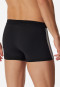 Boxer en coton bio rayé noirpar lot de 3 - 95/5