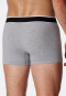 Boxer briefs 3-pack organic cotton woven elastic waistband heather gray - 95/5