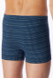 Aquablauwe short met patroon - 95/5