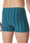 Short blauw-groen gestreept - 95/5