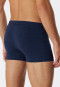 Boxer bleu foncé imprimé - Cotton Casuals