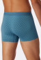 Boxer briefs micro fabric patterned petrol/dark blue - Pure Micro