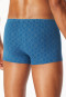 Short modalvezel blauw patroon - Long Life Soft