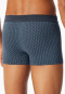 Shorts Organic Cotton patterned graphite - Comfort Fit