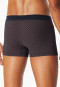 Shorts Organic Cotton patterned red-brown - Comfort Fit