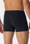 Boxer briefs checked black - Cotton Casuals