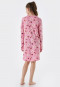 Sleep shirt long-sleeved organic cotton dog pink - Nightwear