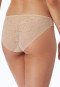 Microfiber lace panties sand - Invisible Lace