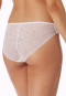 Slip in microfibra con pizzo di colore bianco - Invisible Lace