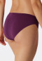 Panty lace plum - Modal & Lace