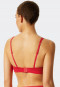 Soutien-gorge soft sans armatures et coussinets dentelle rouge - Feminine Lace