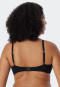 Soft bra organic cotton padded wire-free black - 95/5