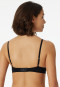 Soutien-gorge doux coton bio à coques noir - 95/5