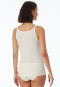 Spaghetti strap top natural white - Personal Fit