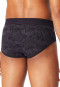 Slip sportivi Interlock con fantasia carbone - Fine Interlock
