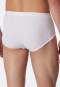 White sports briefs with double-rip mesh - Original Classics