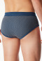 Lot de 2 slips de sport ouverts en côtelé brun-gris imprimé - Original Classics