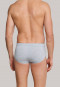Sportslip met voorsluiting 2-pack grijsmelange - Authentic