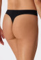 Thong microfiber black - Invisible Soft