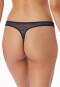 String dentelle microfibre bleu nuit - Invisible Lace