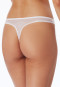 String microvezel kant wit - Invisible Lace