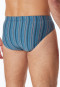 Supermini blauw gestreept - 95/5