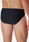 Super mini brief blue-black striped - Long Life Soft