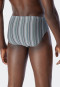 Slip supermini coton bio rayé multicolore - Fashion Daywear