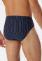 Slip supermini coton bio rayures multicolore  95/5