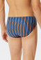Bikini brief organic cotton woven elastic waistband striped multicolored - Fashion Daywear