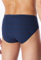 Supermini-Slip aubergine gemustert - 95/5