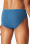 Supermini slip imprimé bleu - Long Life Soft