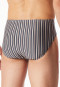 Slip supermini grigio a strisce - 95/5