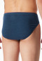 Supermini briefs Organic Cotton patterned blue - 95/5