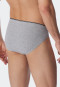 Supermini Slip Organic Cotton grau meliert - 95/5