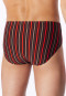 Supermini slip praline gestreept - 95/5