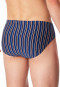 Slip supermini blu reale a strisce - 95/5