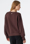 Pull manches longues aubergine - Revival Lena