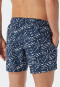 Swimshorts dunkelblau gemustert - Wave Nature