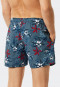 Swim shorts woven fabric dark blue patterned - California Cruise