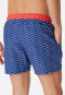 Zwemshort stof gedessineerd rood - Casual Swim