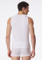 Tank top stylish cut white - Long Life Soft