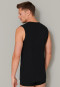 Tank Tops 2er-Pack Organic Cotton Rundhals schwarz - 95/5