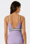 Top per tankini con coppe morbide e removibili e spalline regolabili, lilla - California Dream