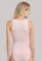 Débardeur motif à fleurs gaufré rose - Personal Fit