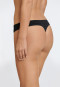 Thong seamless Bambus schwarz - Active Mesh Bamboo