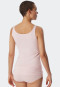 Top 2er-Pack Organic Cotton dunkelblau/zartrosa - 95/5 Organic