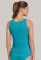 Tank Top 2-pack turquoise/zwart - Active Mesh Light