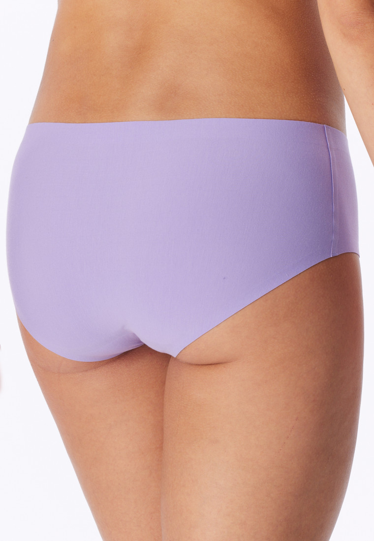 Naadloze panty, zacht lila - Invisible Cotton